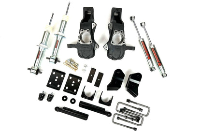 2.5/4 Inch Spindle/Flip Kit Lowering Kit 2019-2026 Silverado/Sierra 1500 2WD/4WD