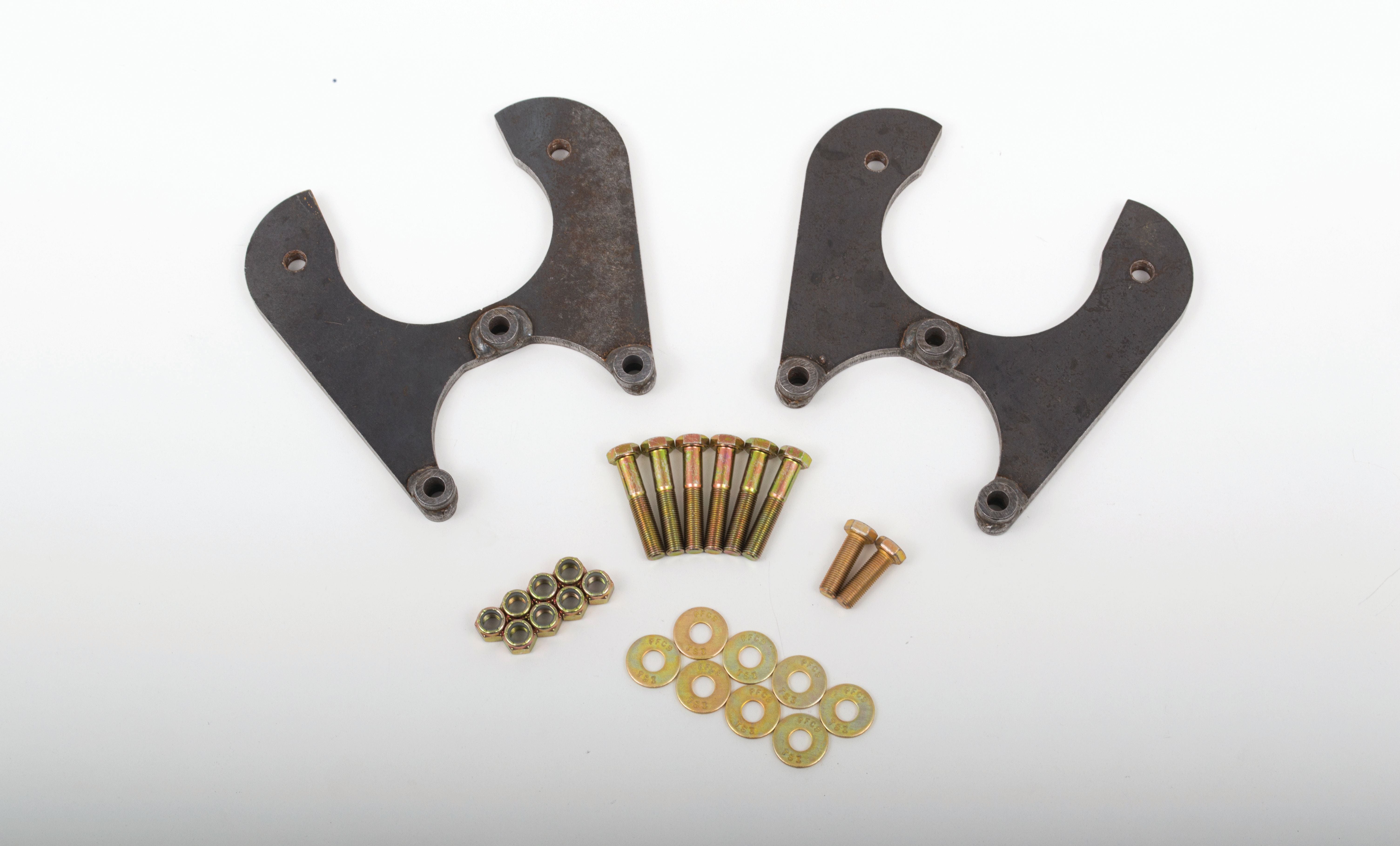 5564 REAR DISC BRKTS (BRACKETS FOR 1955-64 CHEVY FULLSIZE CARS FOR REA ...