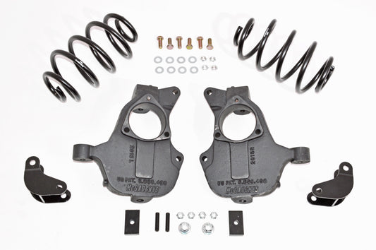 2014-20 GM SUV 1500 (2WD ONLY) 2/3" Deluxe Drop Kit (Spindles, Rear Coils, & Shock Extenders) NO Factory Auto Leveling Shocks