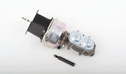 7"6772DRUM 1967-72 C-10, 7" BOOSTER w/ MASTER CYL & BRACKET FOR FRONT DRUM BRAKES