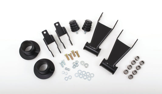 04F24ES-4WD 2004-08 FORD F-150 (4WD), 2/4" Drop Kit (STRUT SPRING POCKET RELOCATOR,U-BOLT SPACERS,SHACKLES,SHOCK EXT,Bump Stops)