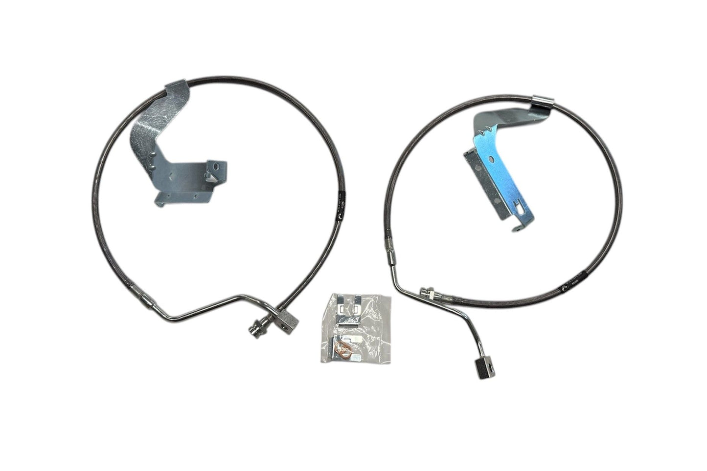 2023-2026 FORD F-250, F-350 F-450  FRONT BRAIDED BRAKE LINE UPGRADE KIT FITS 4 & 6 INCH LIFT