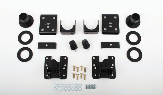 2014-18 GM TRUCK (1/2 ton) (2WD, ALL CABS) 2/4" Econ. Drop Kit (Adj. Strut Ring Kit, Flip Kit, & Adj. Rear Hangers)