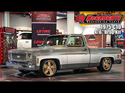 4.5/6 Inch Spindle/Flip Kit Lowering Kit 1973-1987 GM C10 2WD Heavy Duty - 93150