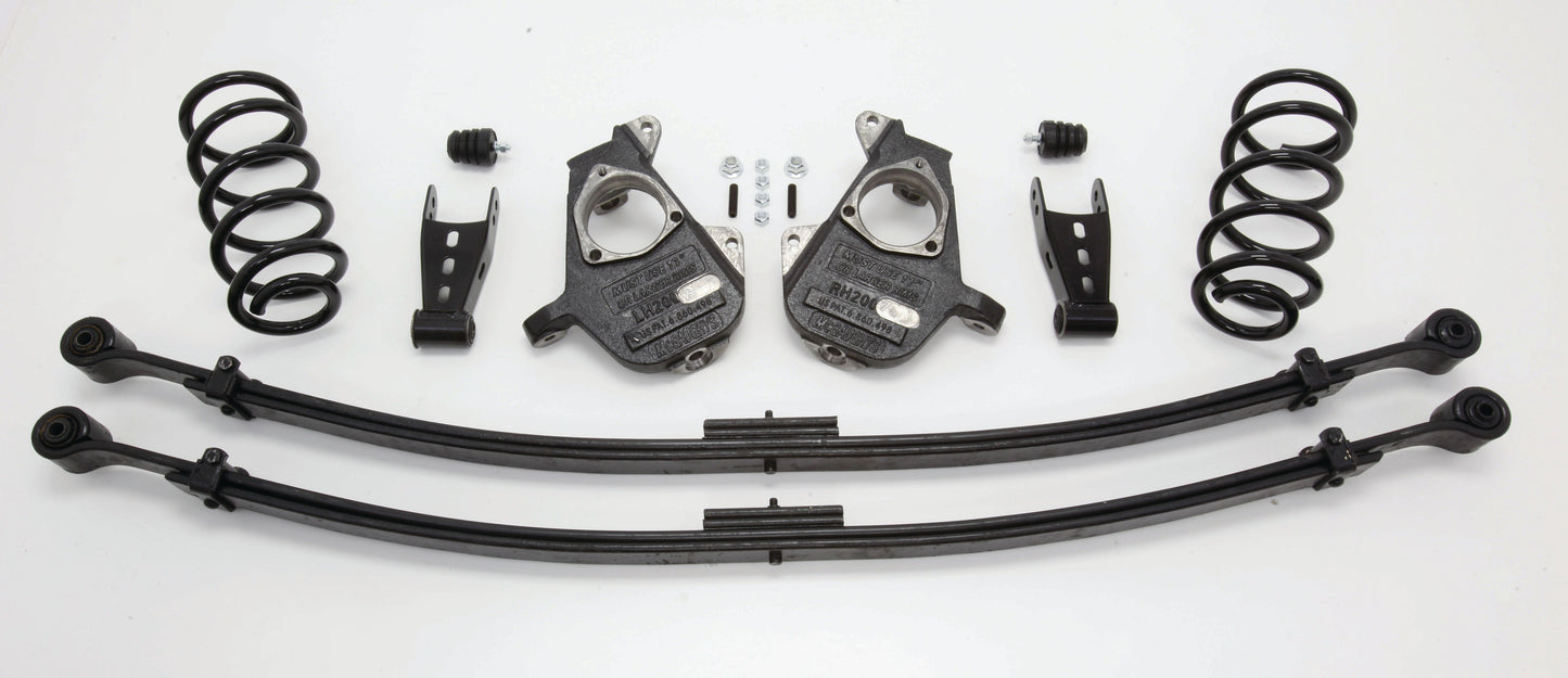 2007-13 Quad Silverado 3/5" Deluxe (Spindles, Coil Springs, Leaf Springs, Shackles, & Bump Stops)