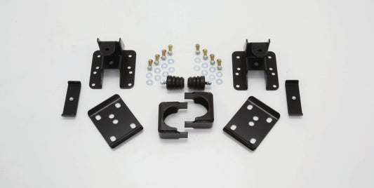 WH4REAR 2004-06 SILVERADO, 2WD/4WD, 4"- 5" Rear Kit ONLY (Flip Kit, Hangers, & Bump Stops)