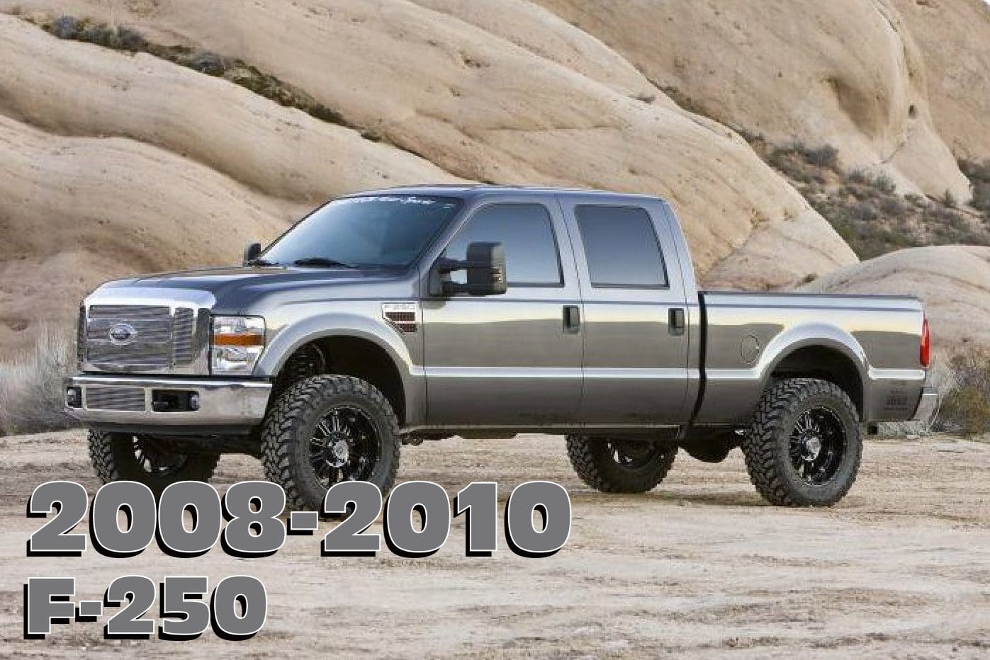 2008-2010 Ford F-250 pickup truck.