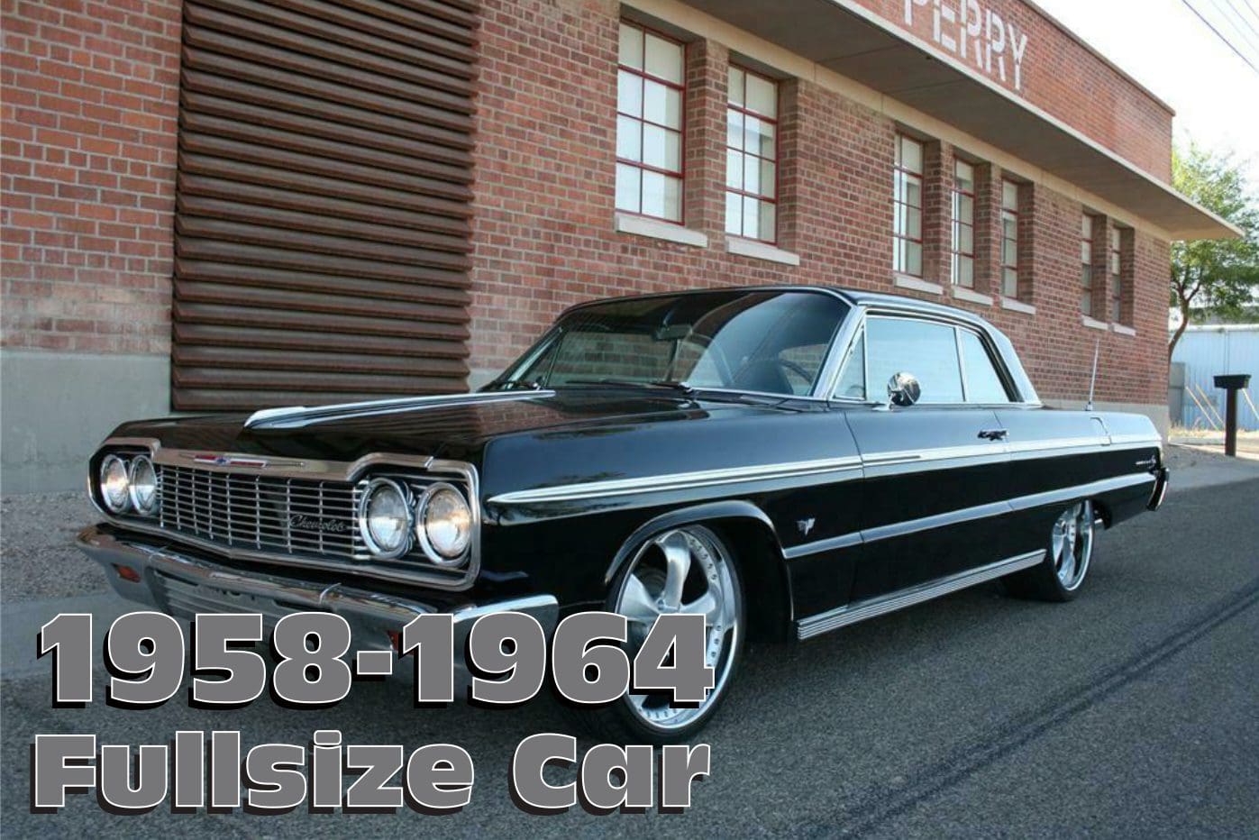 Black 1958-1964 Chevrolet Impala