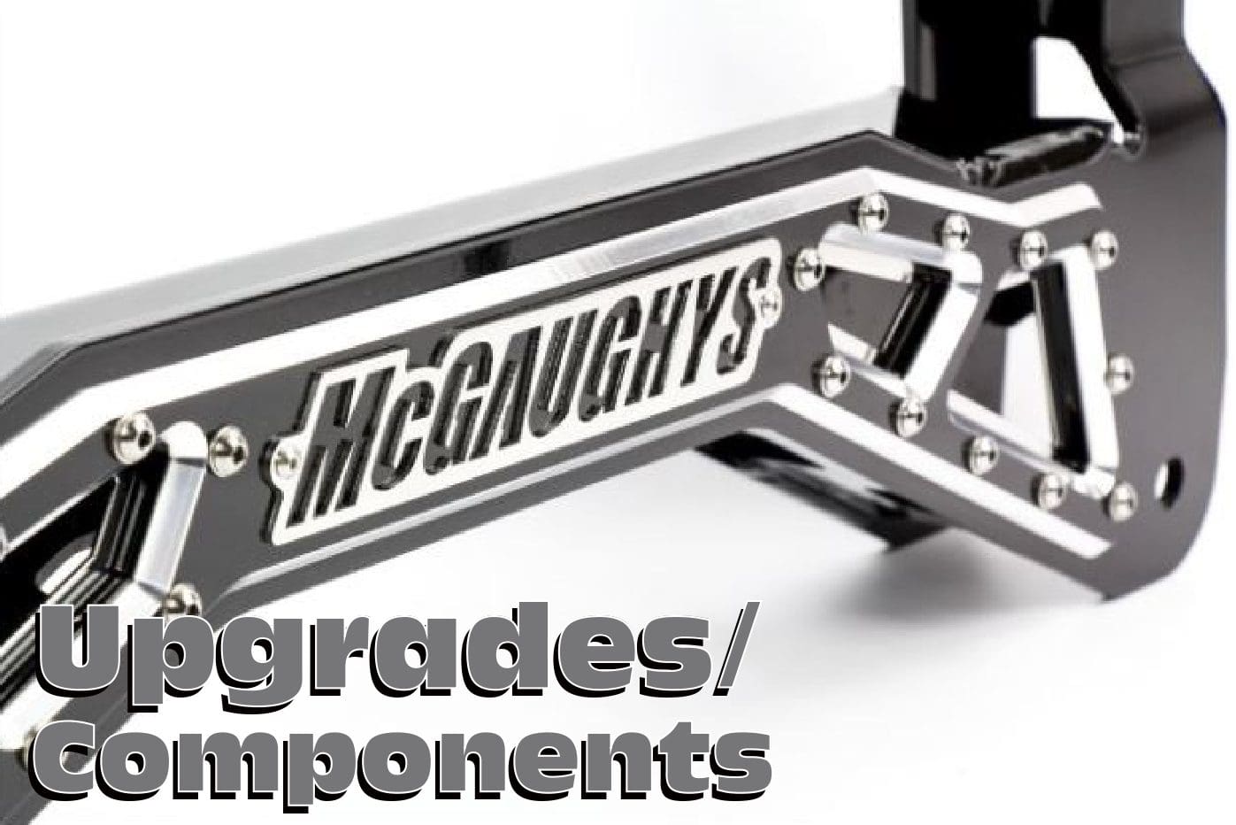 McGruffys black metal upgrade component.