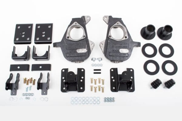 3"/5", 4"/6" Lowering Kit, 2014-2018 GM 1500 Trucks, 2wd, Cast (#34160)