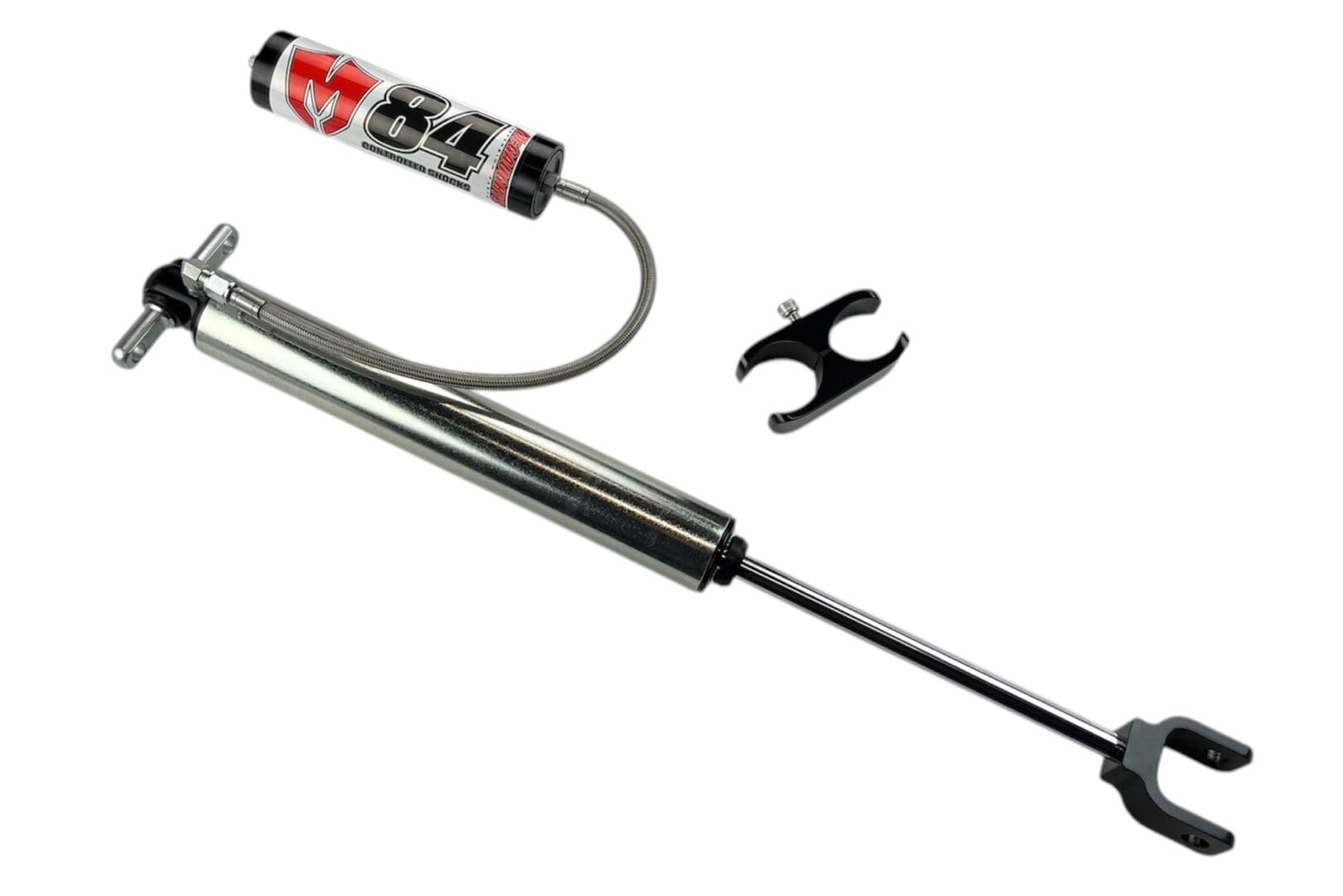 Here's an 8-word alt tag for the image: King 84 series remote reservoir shock absorber kit.